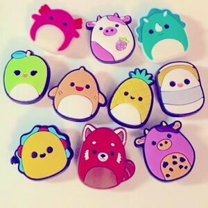 10 Squishmallows Croc Charms Jibbit Shoe Charm Disney Croc Charms